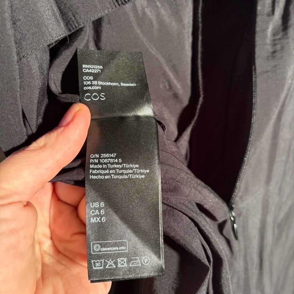 COS Modal Blend Ruffle Jumpsuit - Picture 4 of 8